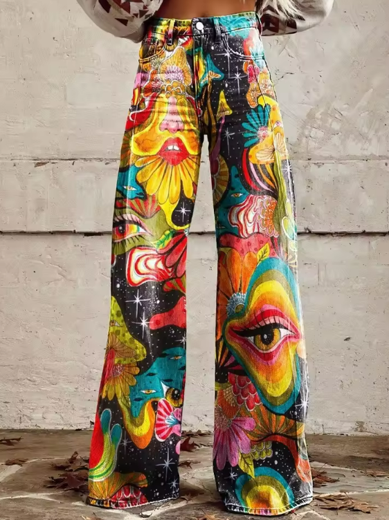 Behn Berlin | Elegant Boho Vintage Trousers for a Stylish and Bohemian Look
