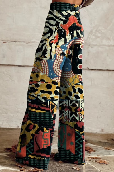 Behn Berlin | Elegant Boho Vintage Wide Trousers