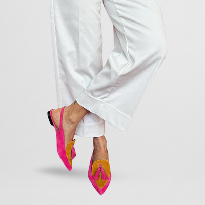 Fleur™ | Pointed Cheerful Loafers