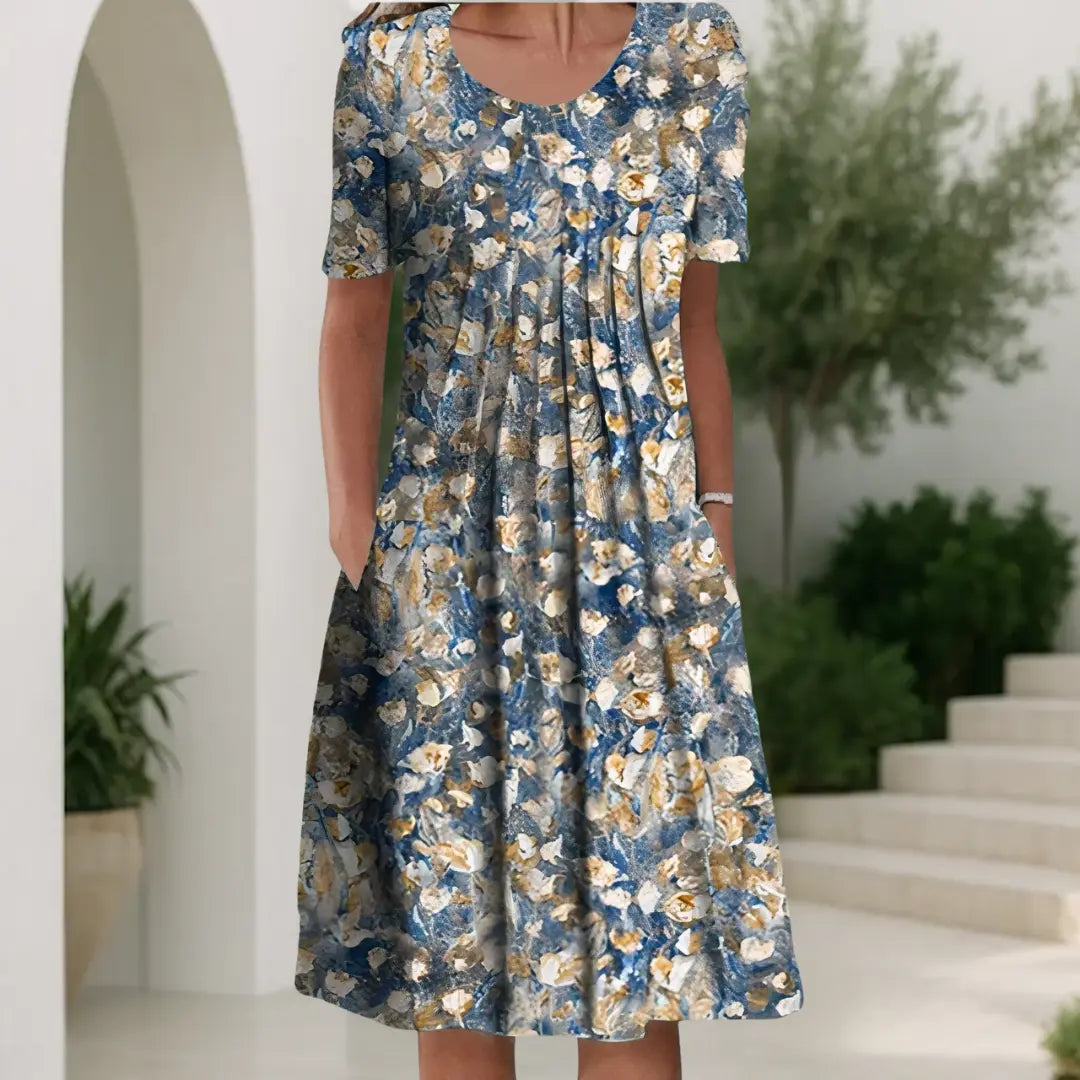 AMELIE | SUMMER BLOOM RUFFLE DRESS