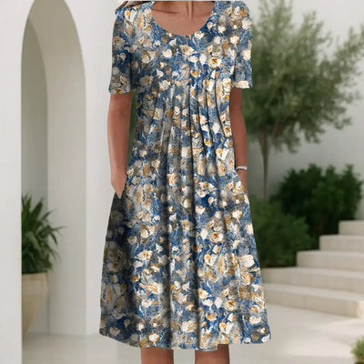 AMELIE | SUMMER BLOOM RUFFLE DRESS