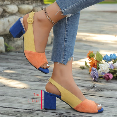 Zuri™ Colourblock Slingback Heels