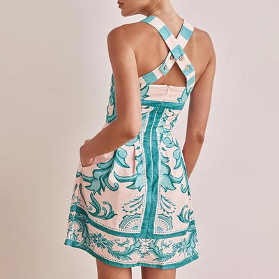 Flora - Striped Dress