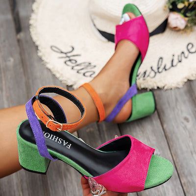 Zuri™ Colourblock Slingback Heels