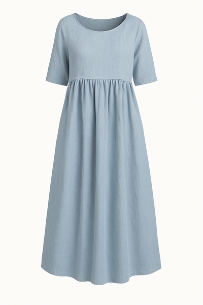 Maeva - Tummy-Friendly Casual Loose Dress