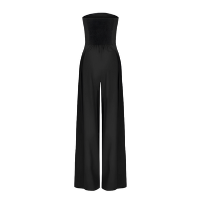 Ceria - Elegant strapless jumpsuit