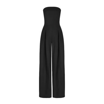 Ceria - Elegant strapless jumpsuit