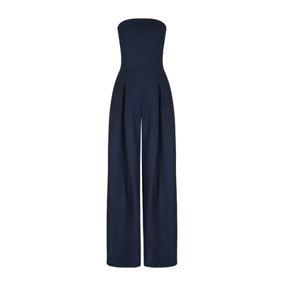 Ceria - Elegant strapless jumpsuit