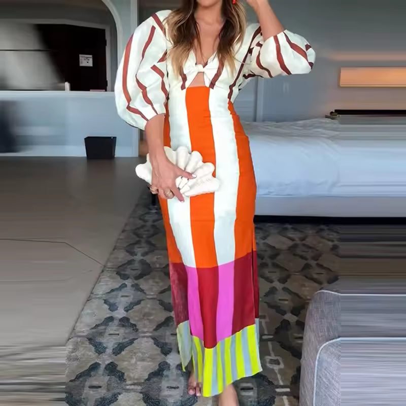 Samanta - Striped Dress