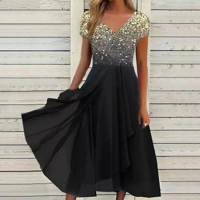 ISABELLA V-NECK | DAY DRESS