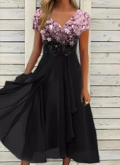 ISABELLA V-NECK | DAY DRESS