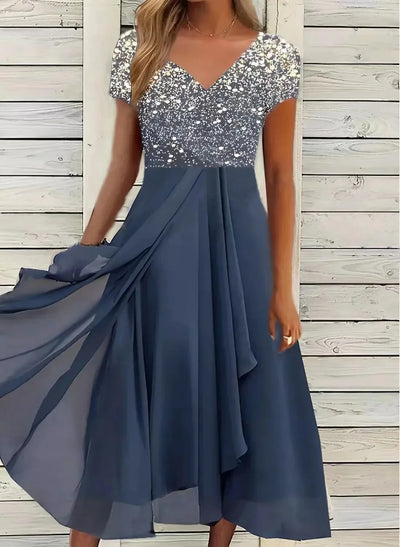 ISABELLA V-NECK | DAY DRESS