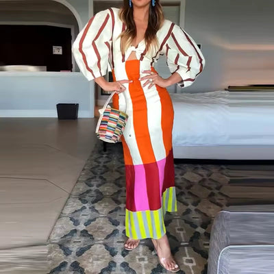 Samanta - Striped Dress