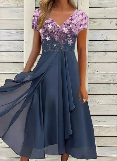 ISABELLA V-NECK | DAY DRESS