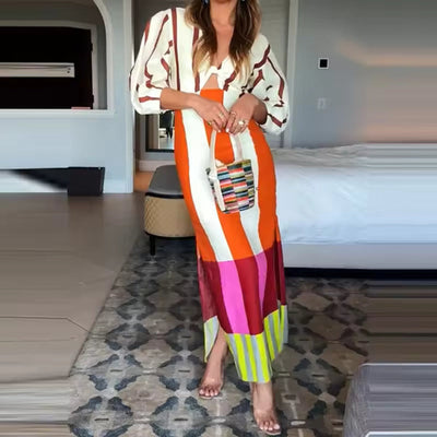 Samanta - Striped Dress