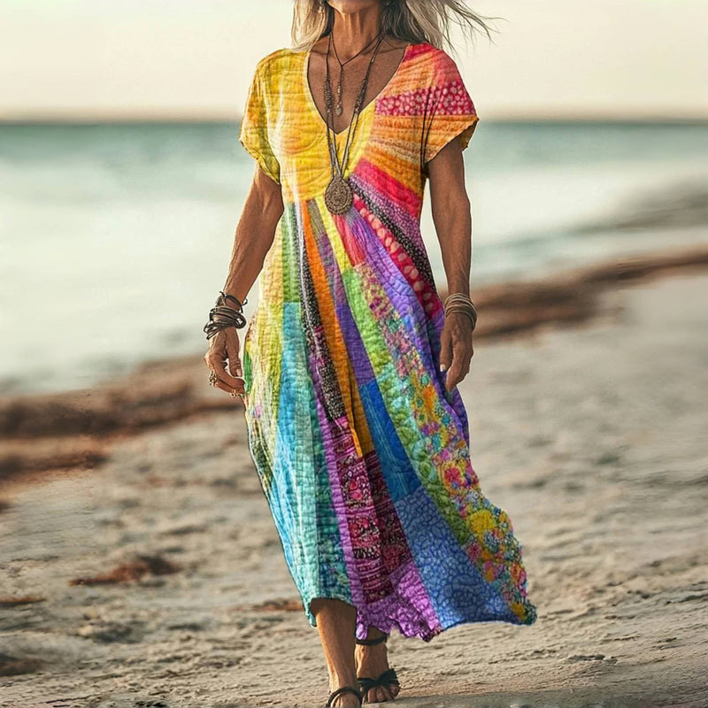Casual Colourful Dress