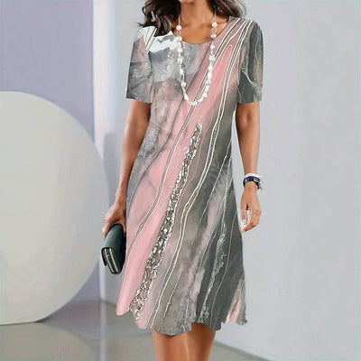 Vintage Gradient Dress