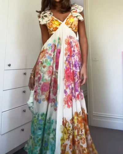 Annie - Floral Printed Dress