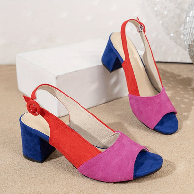 Zuri™ Colourblock Slingback Heels