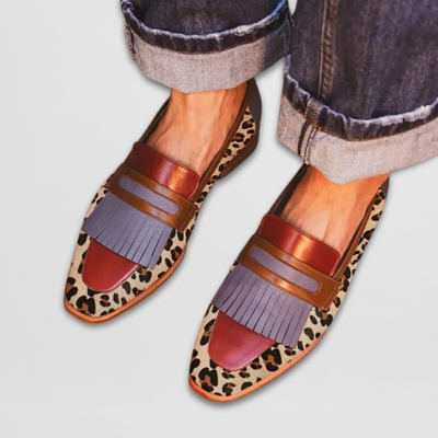 Nora™ | Stylish Leather Moccasins