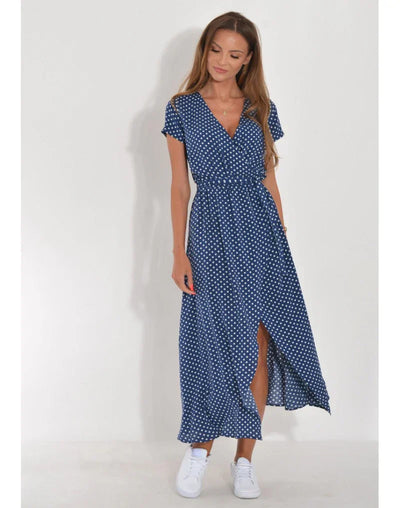 Suzanne - Elegant Dress with V-Neck