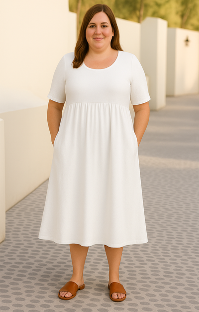 Maeva - Tummy-Friendly Casual Loose Dress